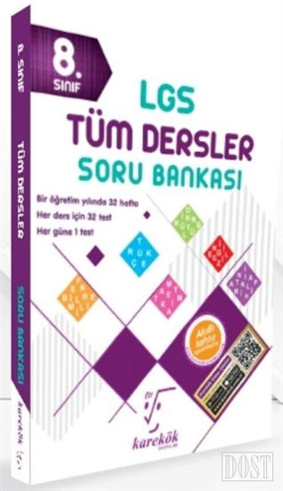 8. Sınıf LGS Tüm Dersler Soru Bankası